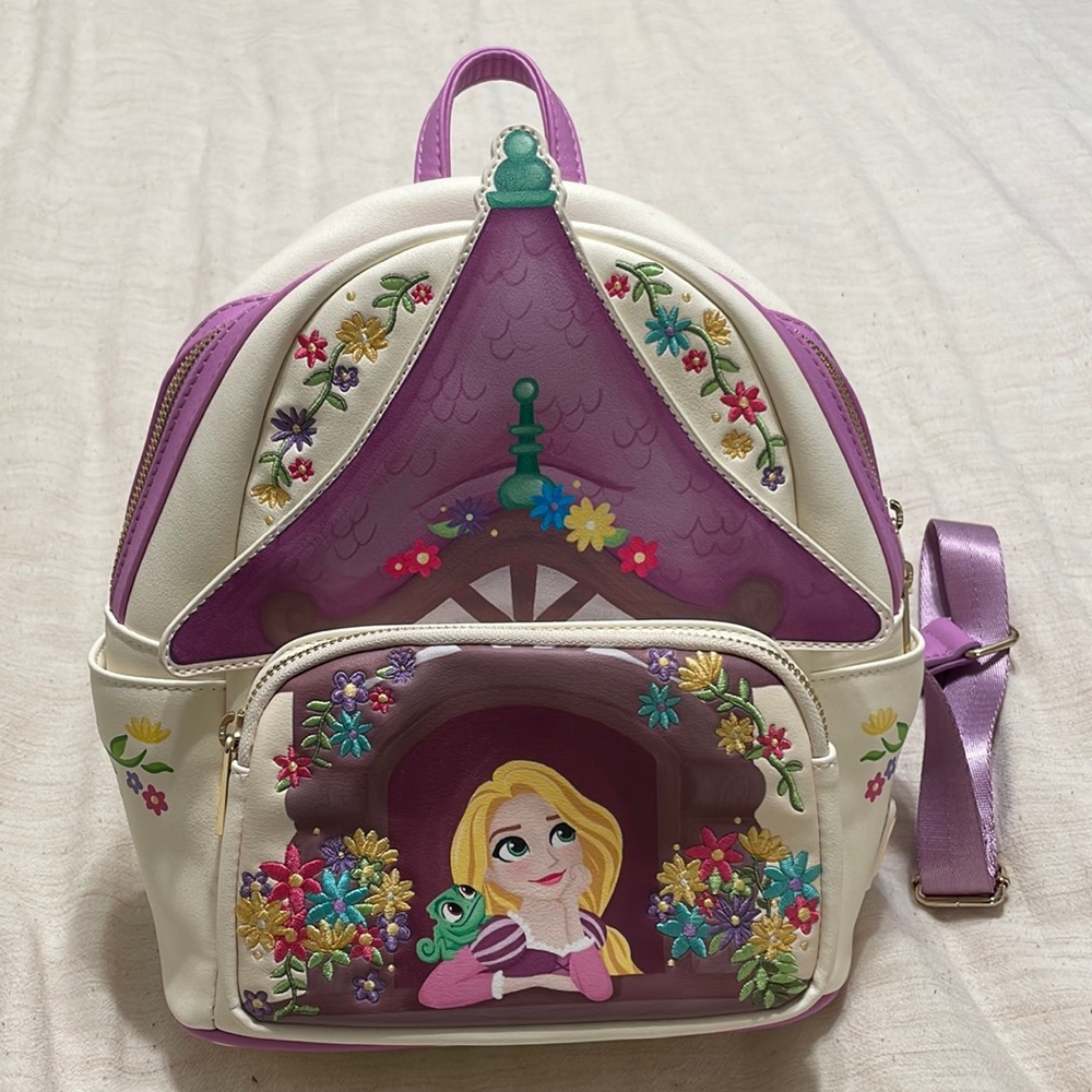 Disney Loungefly Tangled Mini Backpack